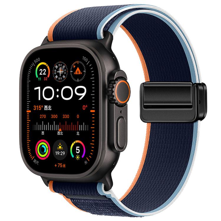 Bracelet de Montre en Nylon à Boucle Magnétique Trail Loop, Pour Apple Watch 46mm / 49mm / 45mm / 44mm, Pour Apple Watch 42mm / 41mm / 40mm / 38mm