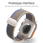 Bracelet de Montre en Nylon à Boucle Magnétique Trail Loop, Pour Apple Watch 46mm / 49mm / 45mm / 44mm, Pour Apple Watch 42mm / 41mm / 40mm / 38mm
