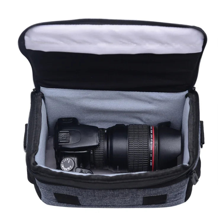 Sac bandoulière portable et étanche pour appareils photo reflex numériques, idéal pour les sports de plein air.
