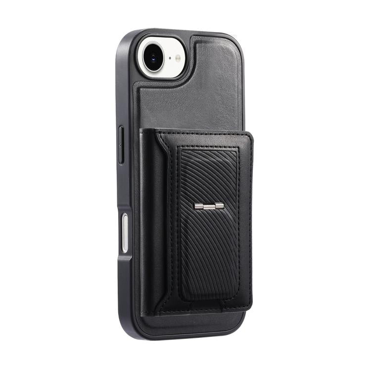 Étui portefeuille à charnière magnétique rétro CaseNeo pour iPhone 17