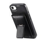Étui portefeuille à charnière magnétique rétro CaseNeo pour iPhone 17