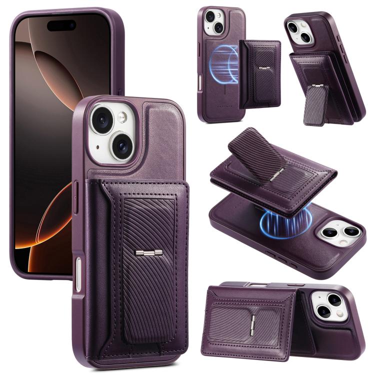 Étui de téléphone à rabat magnétique CaseNeo Retro Hinge, pour iPhone 15, pour iPhone 14, pour iPhone 14 Pro, pour iPhone 14 Pro Max, pour iPhone 13 Pro Max, pour iPhone 13 Pro, pour iPhone 13