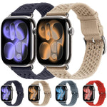 Bracelet de montre tressé ajouré, Pour Apple Watch 46mm / 49mm / 45mm / 44mm, Pour Apple Watch 42mm / 41mm / 40mm / 38mm