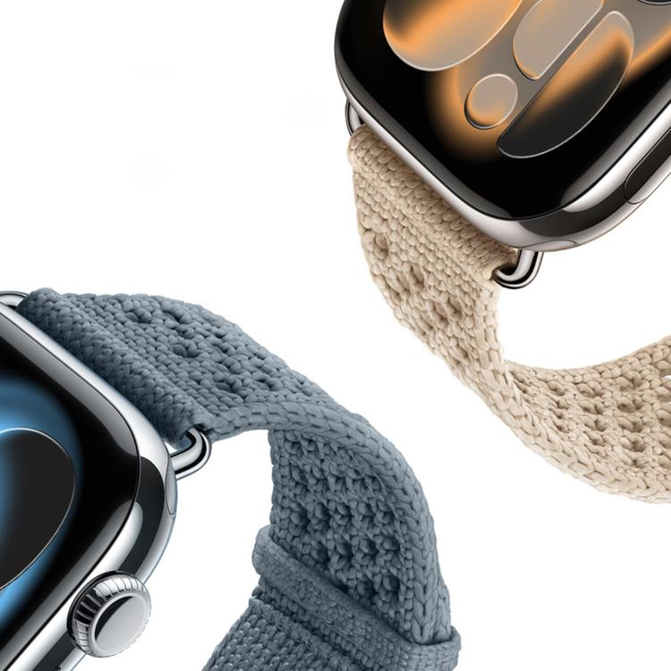 Bracelet de montre tressé ajouré, Pour Apple Watch 46mm / 49mm / 45mm / 44mm, Pour Apple Watch 42mm / 41mm / 40mm / 38mm