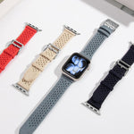 Bracelet de montre tressé ajouré, Pour Apple Watch 46mm / 49mm / 45mm / 44mm, Pour Apple Watch 42mm / 41mm / 40mm / 38mm