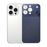 Instantly Transform Into 17 Pro Series Ultra-Thin Frosted PET Back Cover, For iPhone 16 Pro Max, For iPhone 15 Pro Max, For iPhone 14 Pro Max, For iPhone 13 Pro Max