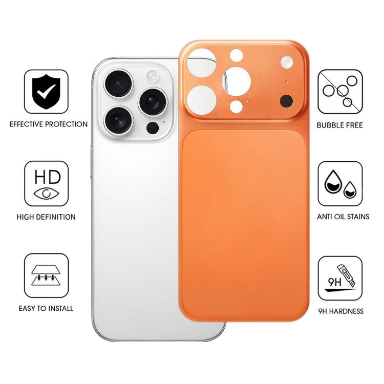 Se transforme instantanément en coque arrière givrée ultra-fine de la série Pro (17), pour iPhone 16 Pro, pour iPhone 15 Pro, pour iPhone 14 Pro, pour iPhone 13 Pro