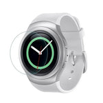 Film de protection en verre trempé 2.5D de 0,26 mm, compatible avec Fitbit Blaze, Fitbit Versa, Galaxy Watch R500, Samsung Gear S2, Samsung Gear S3, Galaxy Watch Active 42 mm, Garmin Edge 1030, Garmin vivoactive 3 et Garmin vivoactive HR…
