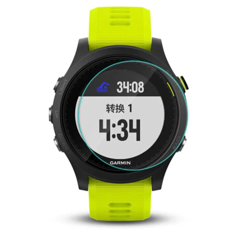 Film de protection en verre trempé 2.5D de 0,26 mm, compatible avec Fitbit Blaze, Fitbit Versa, Galaxy Watch R500, Samsung Gear S2, Samsung Gear S3, Galaxy Watch Active 42 mm, Garmin Edge 1030, Garmin vivoactive 3 et Garmin vivoactive HR…