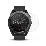 Film de protection en verre trempé 2.5D de 0,26 mm, compatible avec Fitbit Blaze, Fitbit Versa, Galaxy Watch R500, Samsung Gear S2, Samsung Gear S3, Galaxy Watch Active 42 mm, Garmin Edge 1030, Garmin vivoactive 3 et Garmin vivoactive HR…