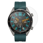 Film de protection en verre trempé 2.5D de 0,26 mm, compatible avec Fitbit Blaze, Fitbit Versa, Galaxy Watch R500, Samsung Gear S2, Samsung Gear S3, Galaxy Watch Active 42 mm, Garmin Edge 1030, Garmin vivoactive 3 et Garmin vivoactive HR…