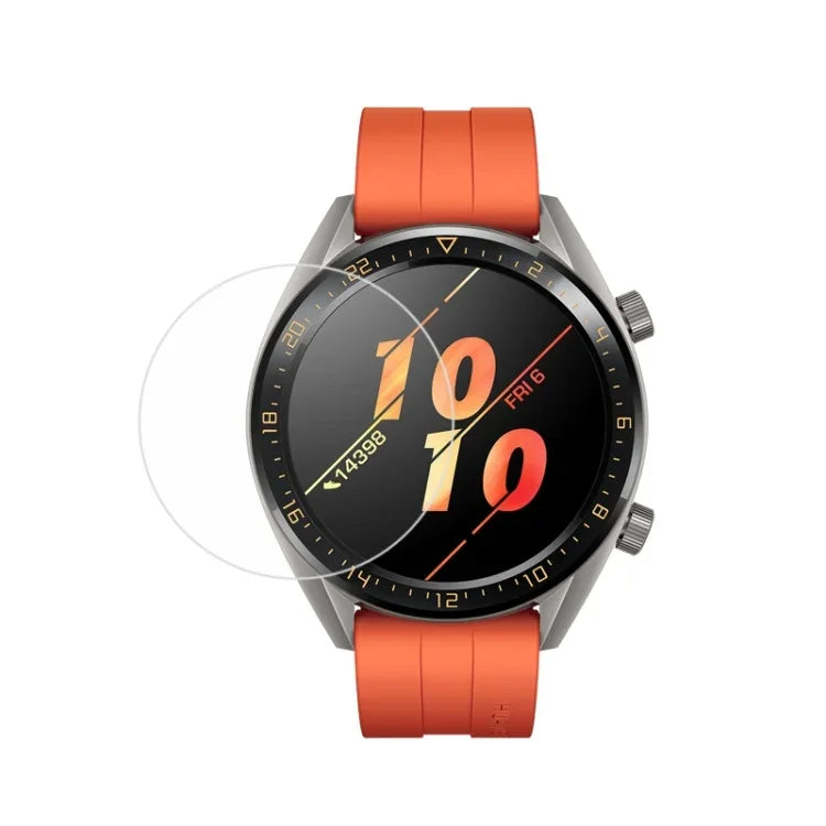 Film de protection en verre trempé 2.5D de 0,26 mm, compatible avec Fitbit Blaze, Fitbit Versa, Galaxy Watch R500, Samsung Gear S2, Samsung Gear S3, Galaxy Watch Active 42 mm, Garmin Edge 1030, Garmin vivoactive 3 et Garmin vivoactive HR…