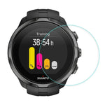 Film de protection en verre trempé 2.5D de 0,26 mm, compatible avec Fitbit Blaze, Fitbit Versa, Galaxy Watch R500, Samsung Gear S2, Samsung Gear S3, Galaxy Watch Active 42 mm, Garmin Edge 1030, Garmin vivoactive 3 et Garmin vivoactive HR…