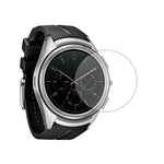 Film de protection en verre trempé 2.5D de 0,26 mm, compatible avec Fitbit Blaze, Fitbit Versa, Galaxy Watch R500, Samsung Gear S2, Samsung Gear S3, Galaxy Watch Active 42 mm, Garmin Edge 1030, Garmin vivoactive 3 et Garmin vivoactive HR…
