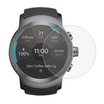 Film de protection en verre trempé 2.5D de 0,26 mm, compatible avec Fitbit Blaze, Fitbit Versa, Galaxy Watch R500, Samsung Gear S2, Samsung Gear S3, Galaxy Watch Active 42 mm, Garmin Edge 1030, Garmin vivoactive 3 et Garmin vivoactive HR…