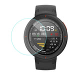 Film de protection en verre trempé 2.5D de 0,26 mm, compatible avec Fitbit Blaze, Fitbit Versa, Galaxy Watch R500, Samsung Gear S2, Samsung Gear S3, Galaxy Watch Active 42 mm, Garmin Edge 1030, Garmin vivoactive 3 et Garmin vivoactive HR…