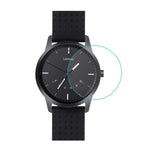 Film de protection en verre trempé 2.5D de 0,26 mm, compatible avec Fitbit Blaze, Fitbit Versa, Galaxy Watch R500, Samsung Gear S2, Samsung Gear S3, Galaxy Watch Active 42 mm, Garmin Edge 1030, Garmin vivoactive 3 et Garmin vivoactive HR…