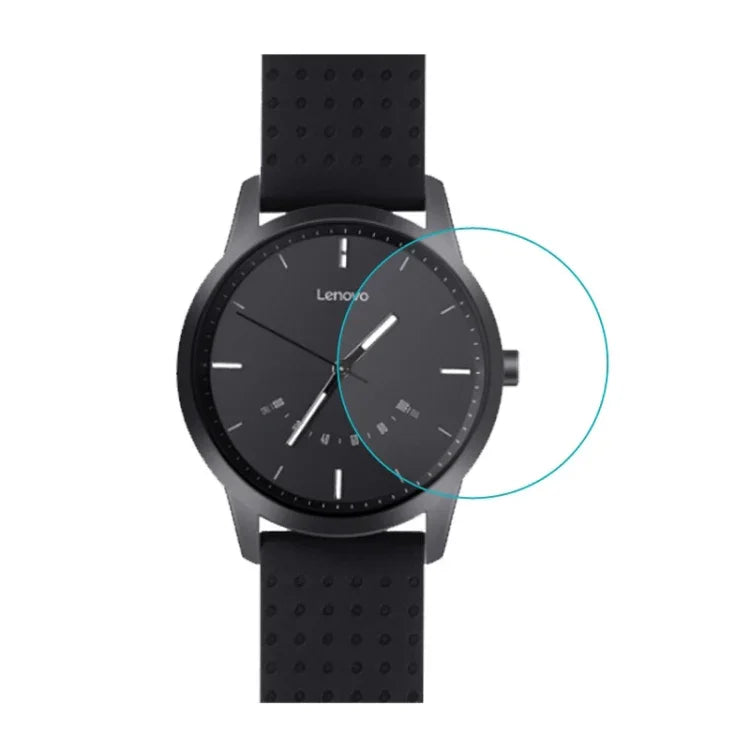 Film de protection en verre trempé 2.5D de 0,26 mm, compatible avec Fitbit Blaze, Fitbit Versa, Galaxy Watch R500, Samsung Gear S2, Samsung Gear S3, Galaxy Watch Active 42 mm, Garmin Edge 1030, Garmin vivoactive 3 et Garmin vivoactive HR…