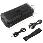 Enceinte Bluetooth portable Super Bass Stéréo Sans Fil Supporte IP66 Étanche Charge d'urgence Mains libres TF