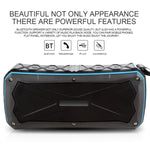 Enceinte Bluetooth portable Super Bass Stéréo Sans Fil Supporte IP66 Étanche Charge d'urgence Mains libres TF