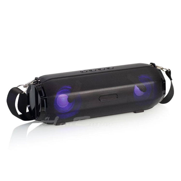 Enceinte Bluetooth sans fil portable LZ33 à LED, haut-parleur stéréo avec fonction téléphone, enceintes musicales pour ordinateur avec TF FM