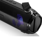 Enceinte Bluetooth sans fil portable LZ33 à LED, haut-parleur stéréo avec fonction téléphone, enceintes musicales pour ordinateur avec TF FM