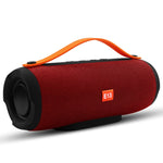 E13 Mini Enceinte Portable Sans Fil Bluetooth Stéréo Mains Libres Radio Musique Subwoofer Colonne Haut-parleurs avec TF FM, ROUGE, BLEU, NOIR