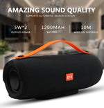 E13 Mini Enceinte Portable Sans Fil Bluetooth Stéréo Mains Libres Radio Musique Subwoofer Colonne Haut-parleurs avec TF FM, ROUGE, BLEU, NOIR