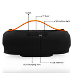 E13 Mini Enceinte Portable Sans Fil Bluetooth Stéréo Mains Libres Radio Musique Subwoofer Colonne Haut-parleurs avec TF FM, ROUGE, BLEU, NOIR