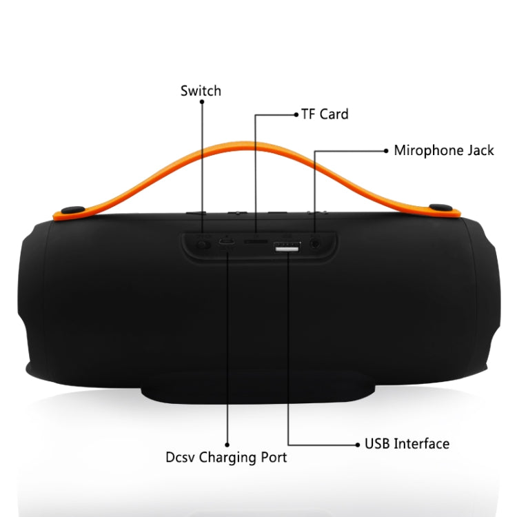 E13 Mini Enceinte Portable Sans Fil Bluetooth Stéréo Mains Libres Radio Musique Subwoofer Colonne Haut-parleurs avec TF FM, ROUGE, BLEU, NOIR