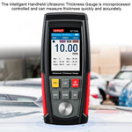 Jauge d'épaisseur ultrasonique numérique WT100A, testeur d'épaisseur métal haute précision avec charge USB, WT100A