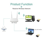 Adaptateur réseau USB mini sans pilote EDUP EP-N8566 150Mbps 802.11N, EP-N8566