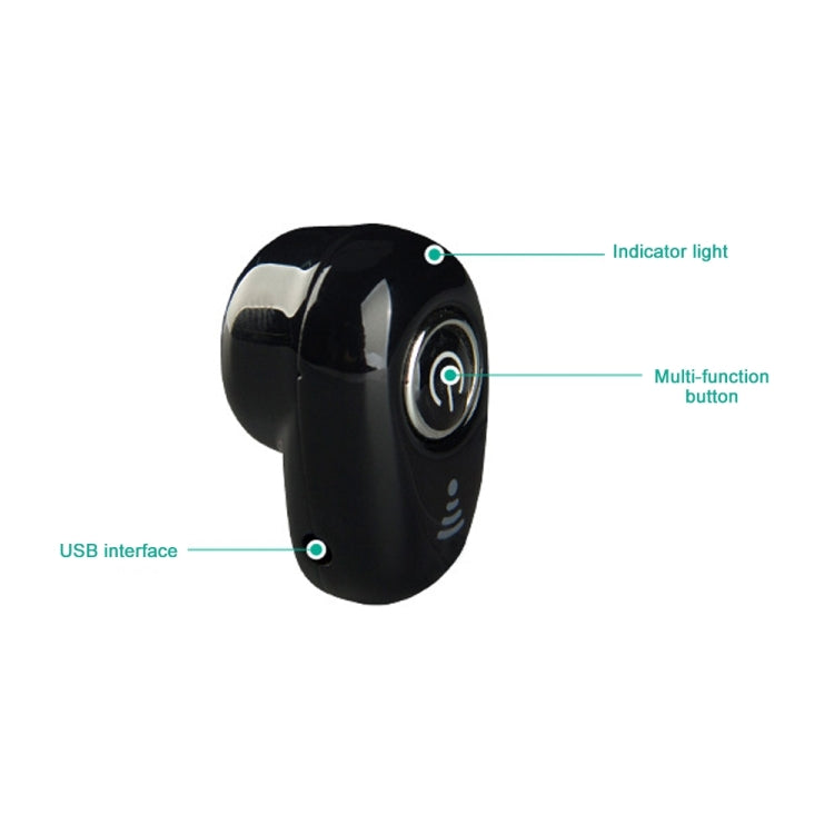 S650 Base de Chargement de Deuxième Génération Mini Écouteurs Bluetooth Oreillettes sans Fil Affaires Invisible Mains Libres Intra-Auriculaires avec Micro