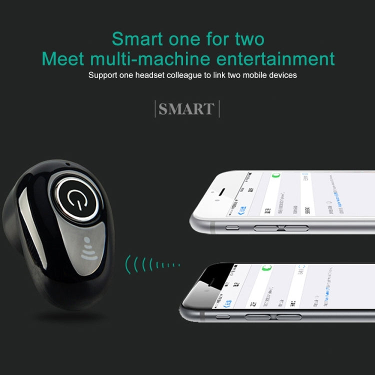 S650 Base de Chargement de Deuxième Génération Mini Écouteurs Bluetooth Oreillettes sans Fil Affaires Invisible Mains Libres Intra-Auriculaires avec Micro