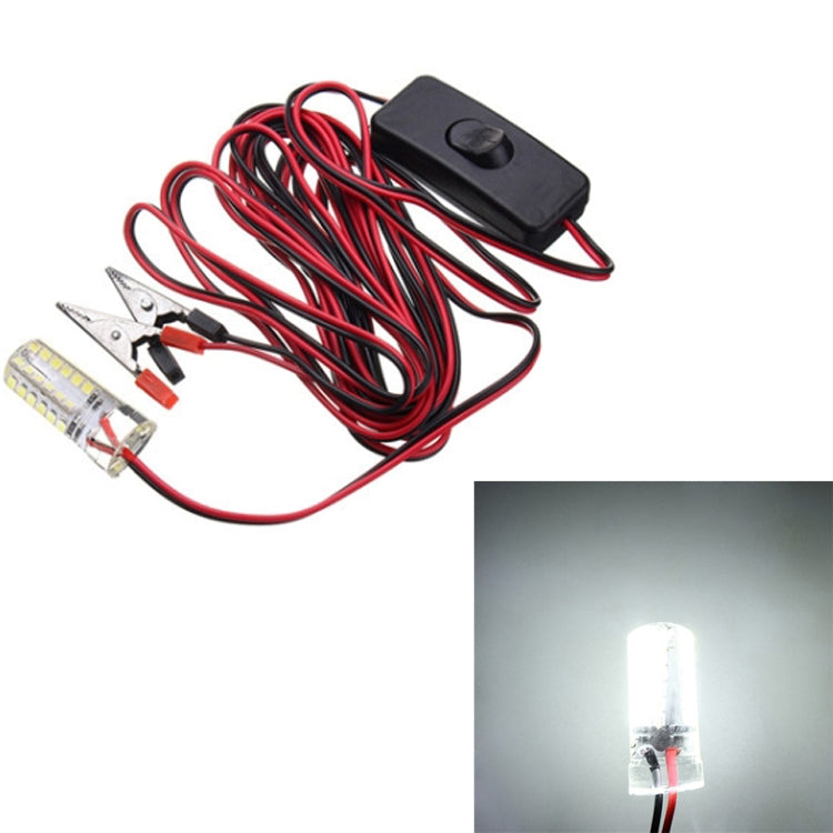 48 LEDS Bateau Pêche Éclairage Attirer les poissons Lumières sous-marines de nuit, blanc chaud, blanc froid (