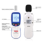 Sonmètre numérique WT85B, testeur de bruit environnemental, compteur de décibels, WT85B blanc, WT85B noir