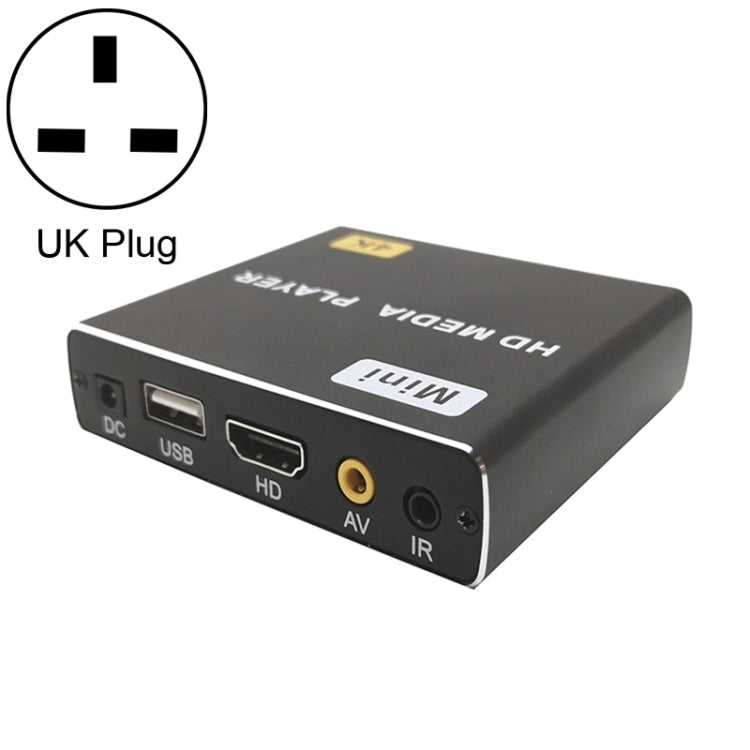 Lecteur HD 4K JEDX Machine AD unique Lecture automatique en boucle Vidéo PPT Écran horizontal et vertical Lecture U Disk SD, US, EU, UK