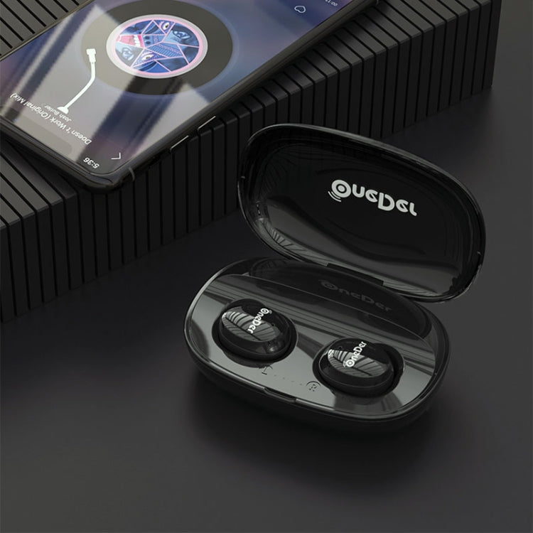 Écouteurs sans fil OneDer W12 avec son stéréo HD étanche IPX5 TWS Bluetooth