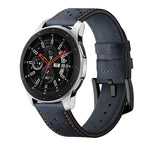 Bracelet sport en cuir à œillets pour Samsung Galaxy Watch Active 22 mm