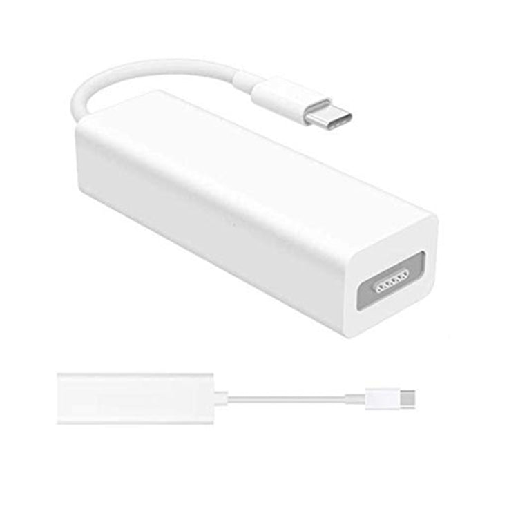 Adaptateur USB C vers magnétique Mag-Safe, convertisseur de charge Mag-Safe vers Type C compatible MacBook Pro/Air, Nintendo Switch, téléphone et autres appareils USB C, compatible
