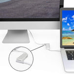 Adaptateur USB C vers magnétique Mag-Safe, convertisseur de charge Mag-Safe vers Type C compatible MacBook Pro/Air, Nintendo Switch, téléphone et autres appareils USB C, compatible