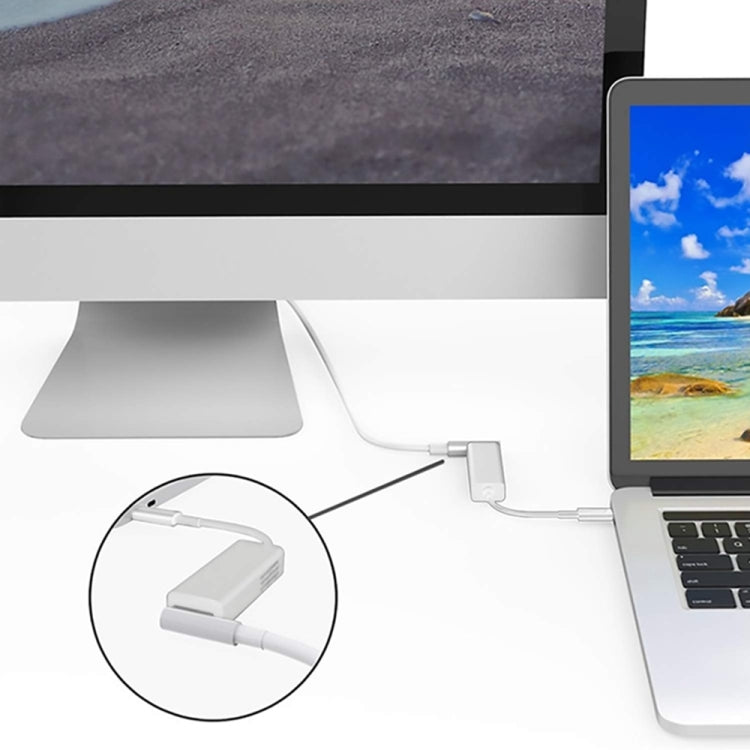 Adaptateur USB C vers magnétique Mag-Safe, convertisseur de charge Mag-Safe vers Type C compatible MacBook Pro/Air, Nintendo Switch, téléphone et autres appareils USB C, compatible