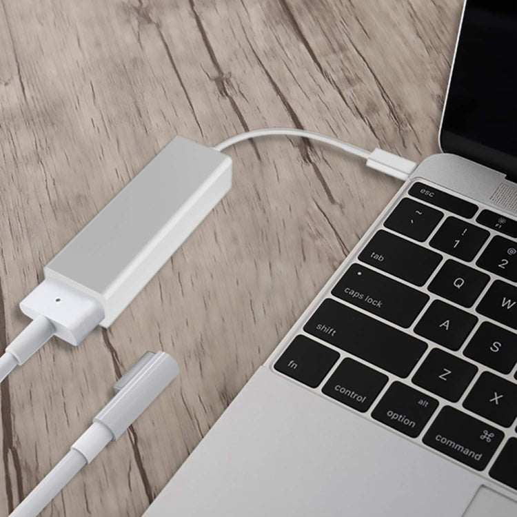 Adaptateur USB C vers magnétique Mag-Safe, convertisseur de charge Mag-Safe vers Type C compatible MacBook Pro/Air, Nintendo Switch, téléphone et autres appareils USB C, compatible