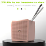 EWA A105 Enceinte Bluetooth Haute Fidélité, Petite Taille, Basses Puissantes, Technologie Bluetooth TWS, Prise en Charge TF