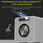 EWA A105 Enceinte Bluetooth Haute Fidélité, Petite Taille, Basses Puissantes, Technologie Bluetooth TWS, Prise en Charge TF