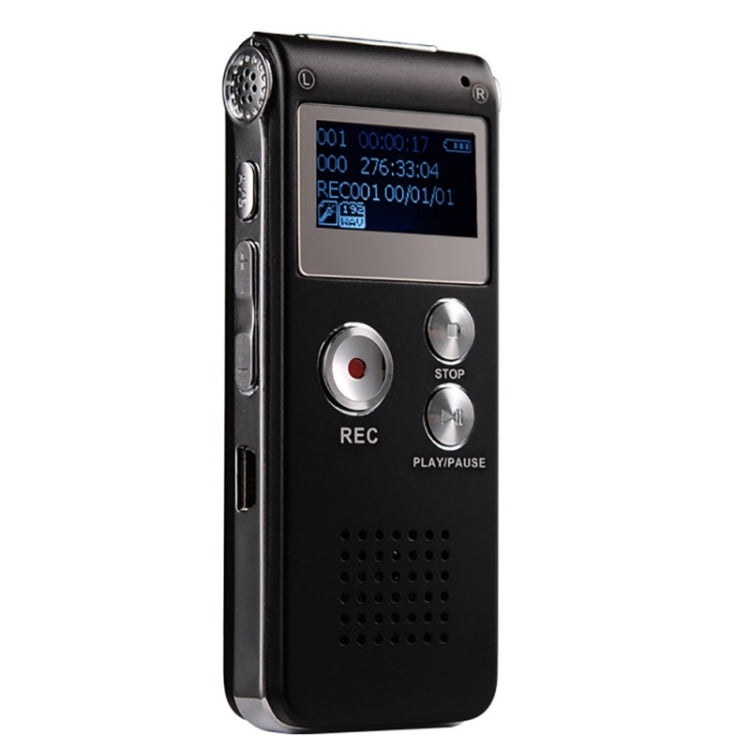 SK-012 Enregistreur vocal 8GB USB Dictaphone professionnel Audio numérique avec lecteur WAV MP3 Fonction d'enregistrement, SK-012 8GB