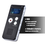 SK-012 Enregistreur vocal 8GB USB Dictaphone professionnel Audio numérique avec lecteur WAV MP3 Fonction d'enregistrement, SK-012 8GB