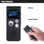 SK-012 Enregistreur vocal 8GB USB Dictaphone professionnel Audio numérique avec lecteur WAV MP3 Fonction d'enregistrement, SK-012 8GB