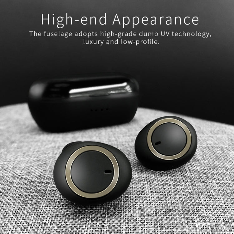 Écouteurs TWS-A1 Bluetooth 5.0 sans fil, mini invisibles, pour le sport, la course et la musique, avec boîtier de charge et micro