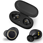 Écouteurs TWS-A1 Bluetooth 5.0 sans fil, mini invisibles, pour le sport, la course et la musique, avec boîtier de charge et micro